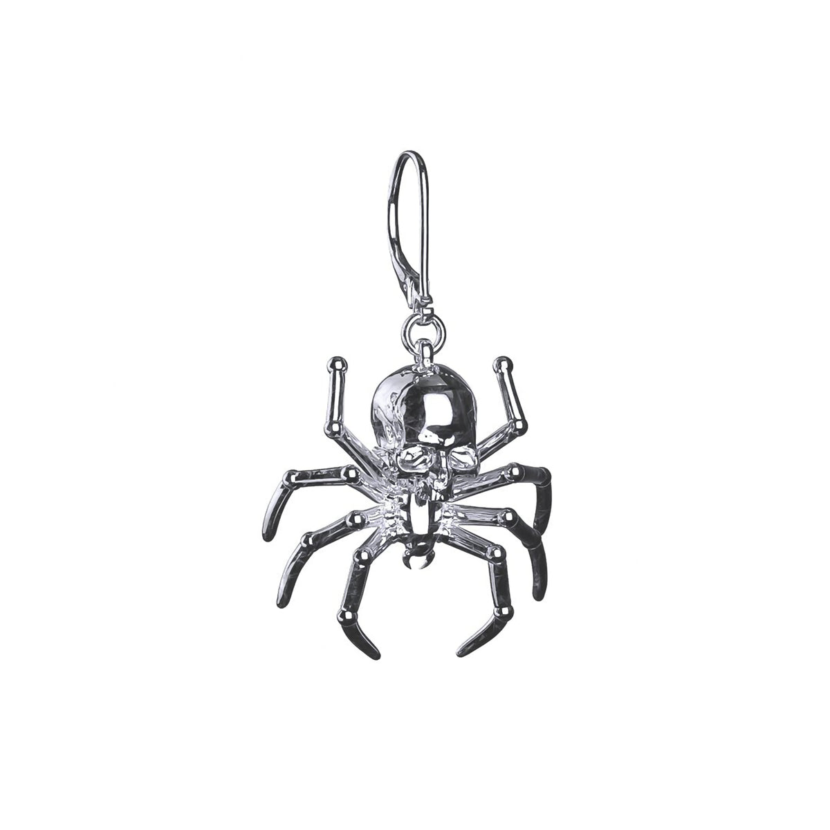 SPIDER SKULL EARRING - Hard Jewelry™