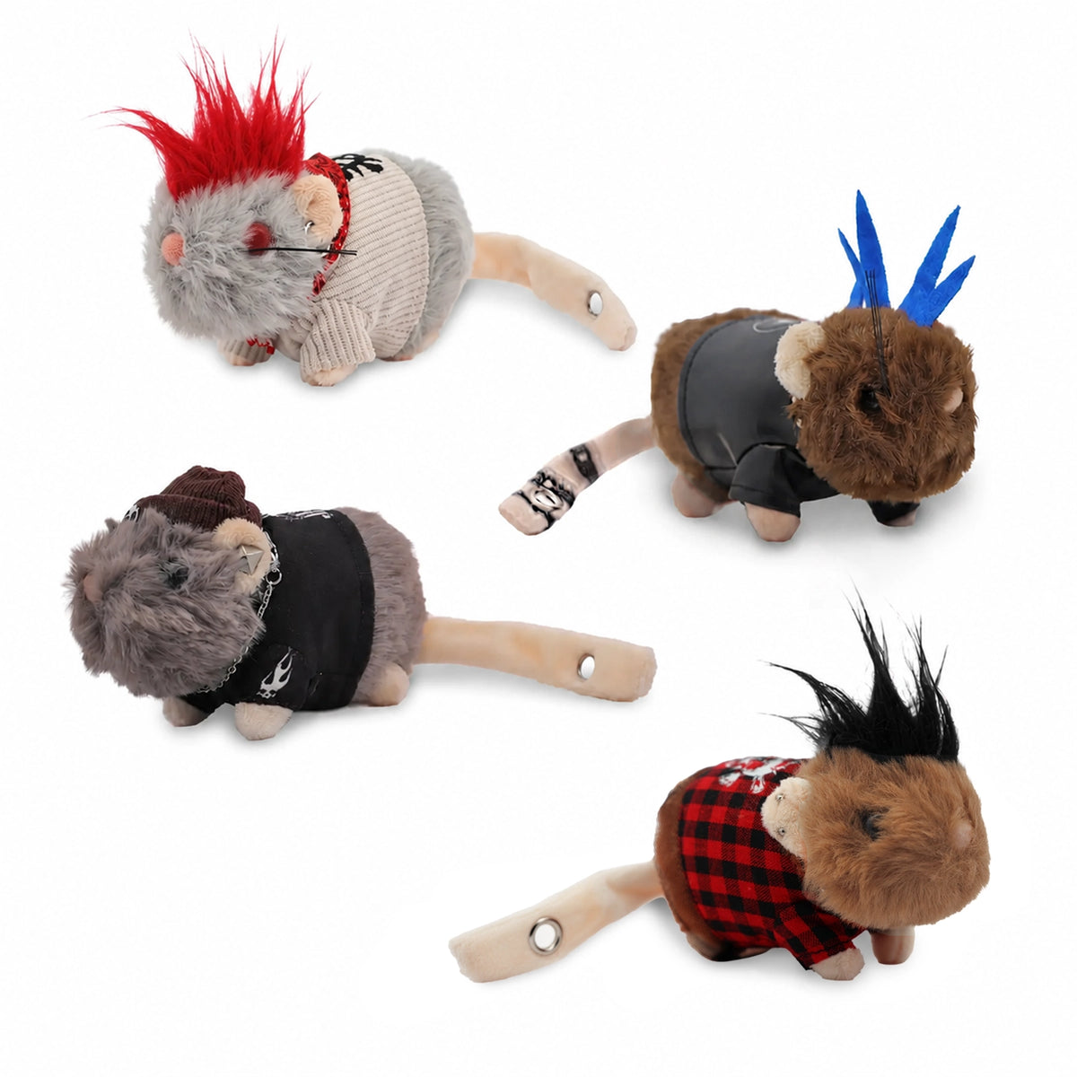 PUNK RAT PLUSHIES
