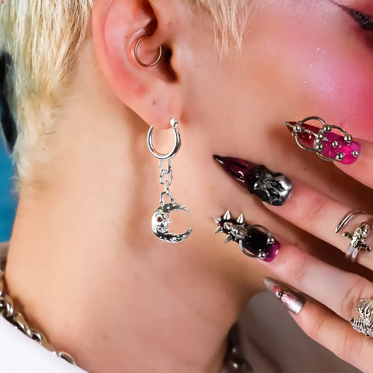 LUNA DANGLE EARRING - Hard Jewelry™